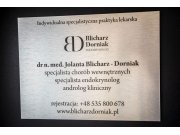 Recepcja. Gabinet Endokrynologiczny dr n.med. Jolanta Blicharz-Dorniak